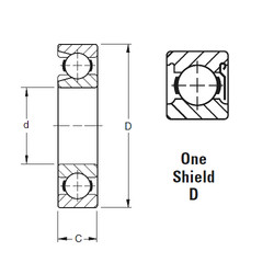 ตลับลูกปืน 310WD Timken