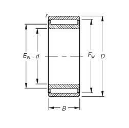 ตลับลูกปืน NAO45X72X40 Timken