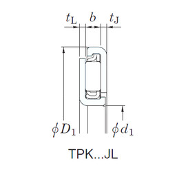 ตลับลูกปืน TPK3451JL KOYO