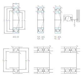 ตลับลูกปืน 7213 ACD/HCP4A SKF