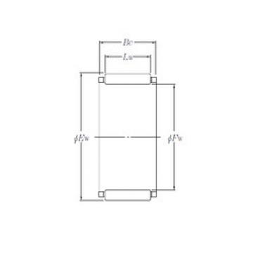 ตลับลูกปืน KBK12×15×16.6 NTN