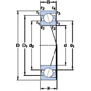 ตลับลูกปืน 71901 CD/HCP4A SKF