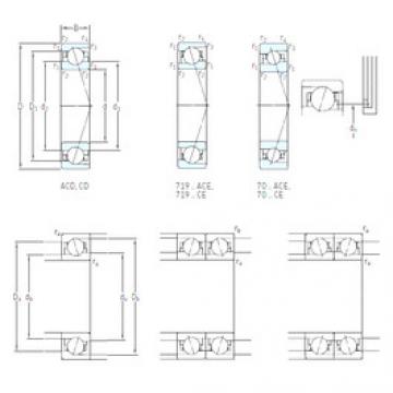 ตลับลูกปืน 7007 CE/P4A SKF