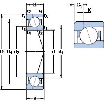 ตลับลูกปืน 71924 ACE/HCP4AH1 SKF