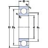 ตลับลูกปืน 6328 M/C3VL2071 SKF #1 small image