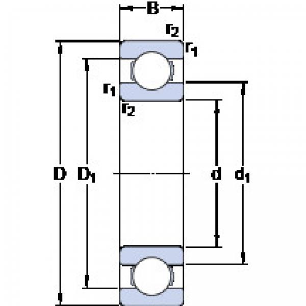 ตลับลูกปืน 61864 MA SKF #1 image