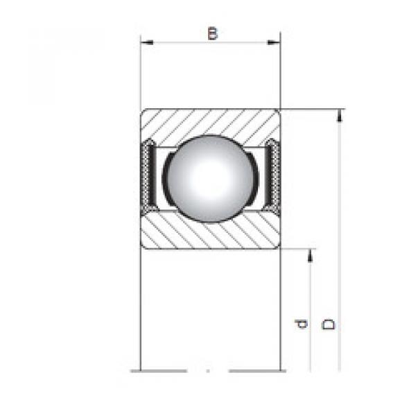 ตลับลูกปืน 602-2RS ISO #1 image