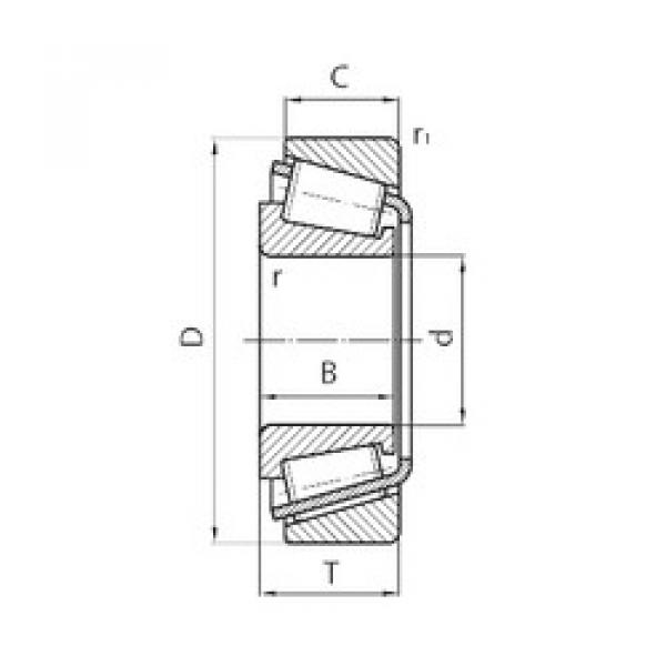 ตลับลูกปืน NP407977/NP975152 Timken #1 image