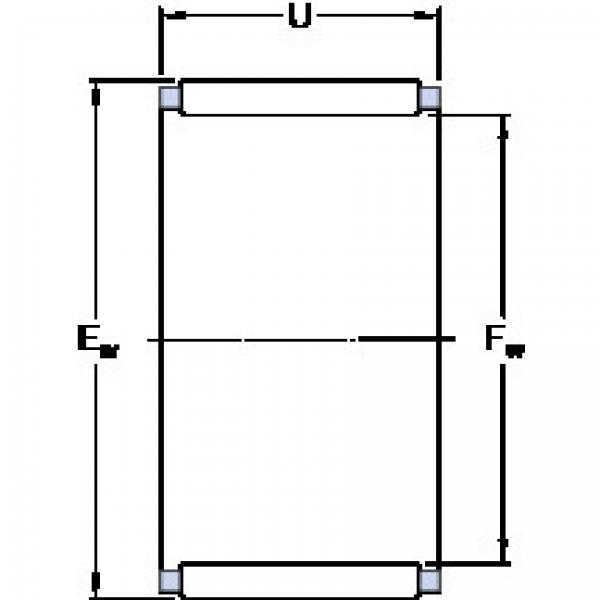 ตลับลูกปืน K 8x11x10 TN SKF #1 image