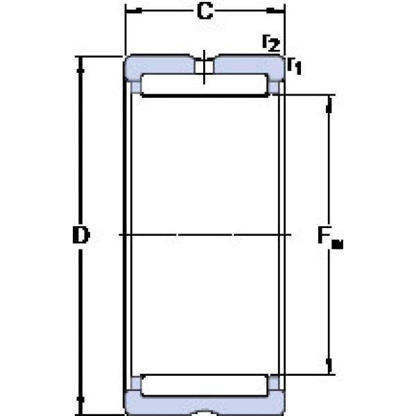 ตลับลูกปืน RNA 69/22 SKF #1 image