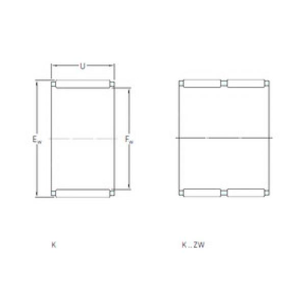 ตลับลูกปืน K18x22x13 SKF #1 image