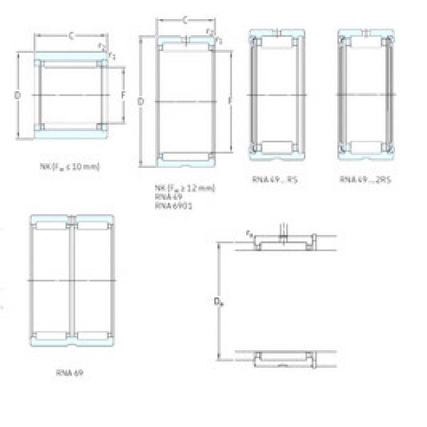 ตลับลูกปืน NK60/25TN SKF #1 image