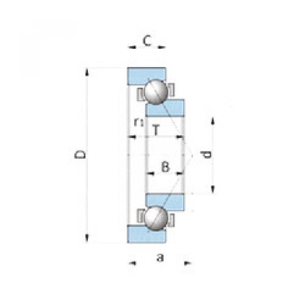 ตลับลูกปืน BA230-7T12SA FBJ #1 image