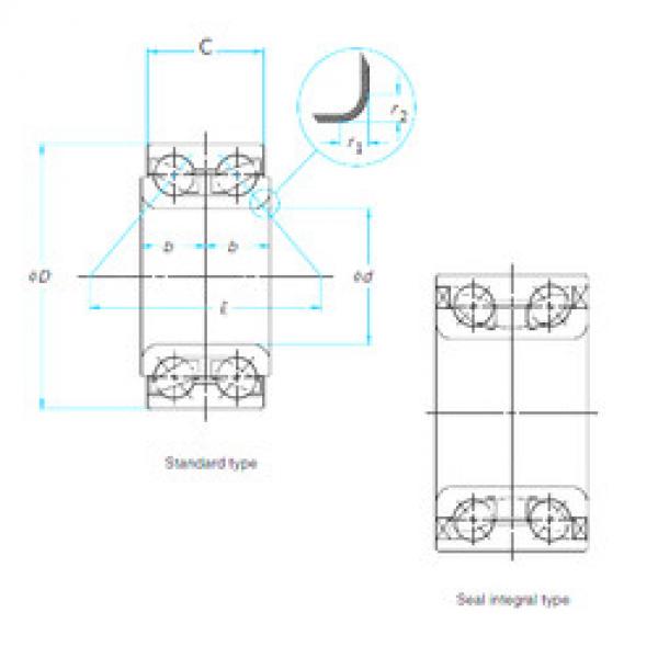 ตลับลูกปืน BAHB309797C SKF #1 image