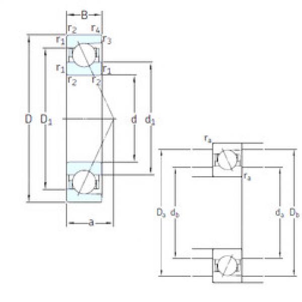 ตลับลูกปืน E 215 /NS 7CE3 SNFA #1 image