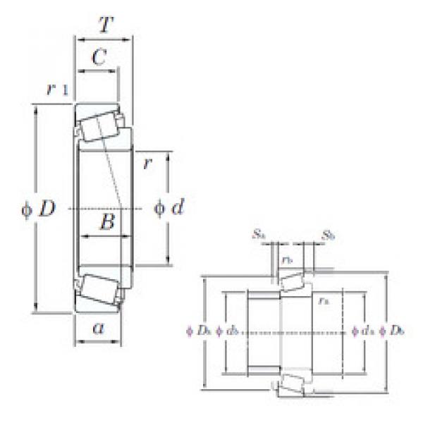 ตลับลูกปืน LM603049/LM603014 KOYO #1 image