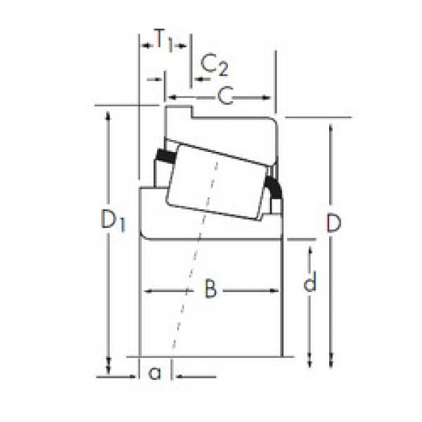 ตลับลูกปืน 55200/55437-B Timken #1 image