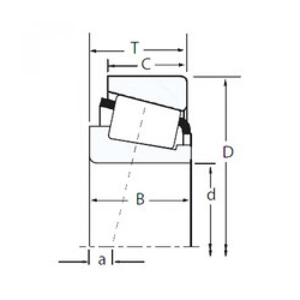 ตลับลูกปืน X30312M/Y30312M Timken #1 image