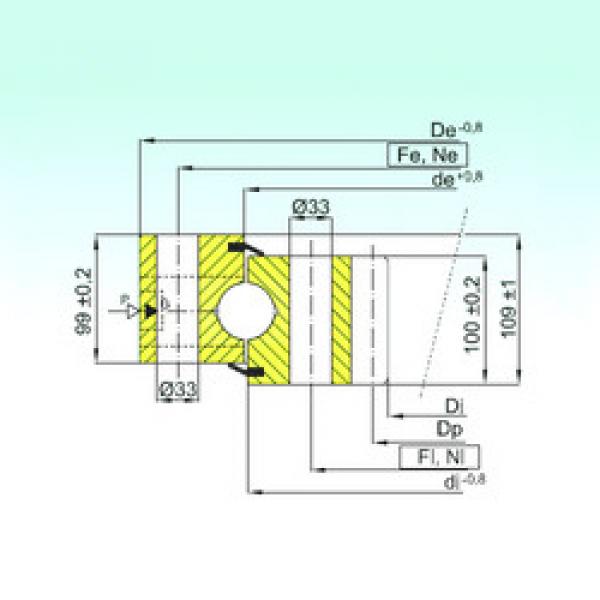 ตลับลูกปืน ZB1.50.2240.400-1SPPN ISB #1 image