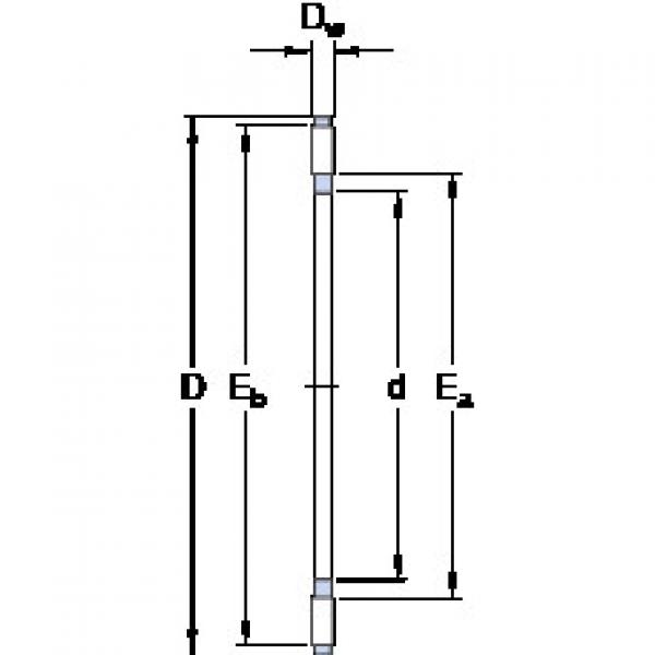 ตลับลูกปืน AXK 1226 SKF #1 image