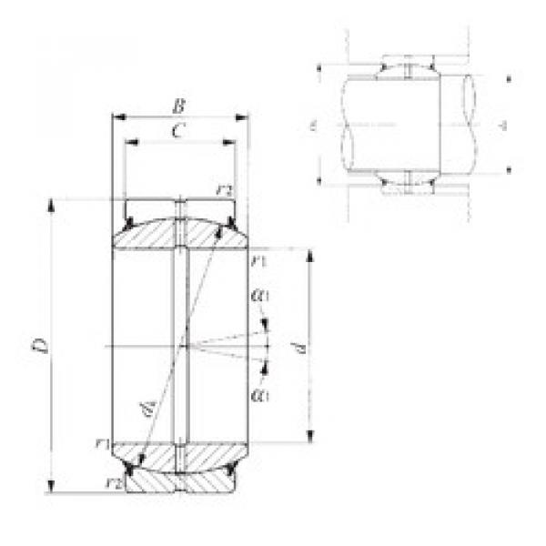 ตลับลูกปืน GE 160ES-2RS IKO #1 image