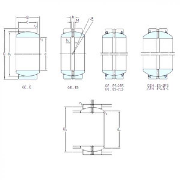 ตลับลูกปืน GEH110ES-2RS SKF #1 image