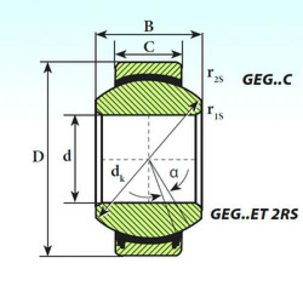 ตลับลูกปืน GEG 100 ET 2RS ISB #1 image