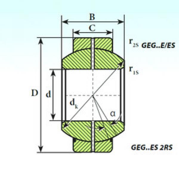 ตลับลูกปืน GEG 220 ES 2RS ISB #1 image