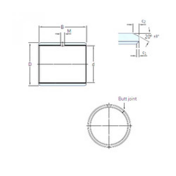 ตลับลูกปืน PCZ 2824 E SKF #1 image