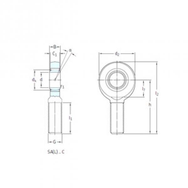 ตลับลูกปืน SA17C SKF #1 image