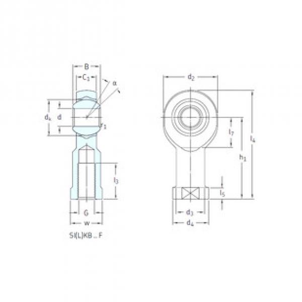 ตลับลูกปืน SIKB16F/VZ019 SKF #1 image