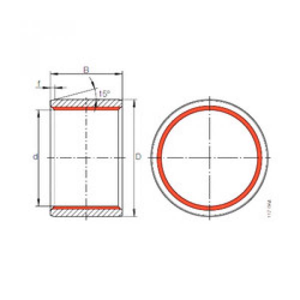 ตลับลูกปืน ZGB 60X70X60 INA #1 image